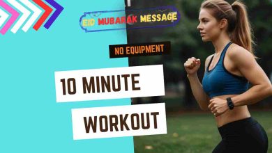 10-Minute Workout You Can Do Anywhere or Anytime: No Equipment Needed