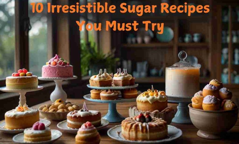 10 Irresistible Sugar Recipes You Must Try