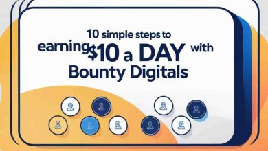 10 Simple Steps to Start Earning $10 a Day with Bounty Digitals